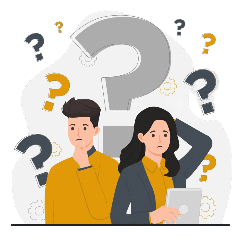 people asking questions concept answers vector illustration flat style